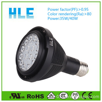 high quality small size big watts fan parlight 35w